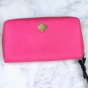 Kate Spade hot pink leather Wallet